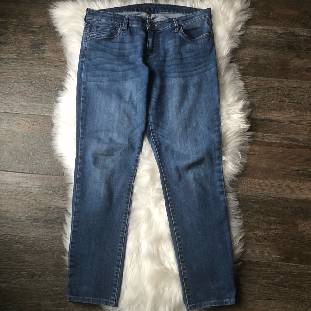 Kut from the Kloth Straight-Leg Jeans Size 12